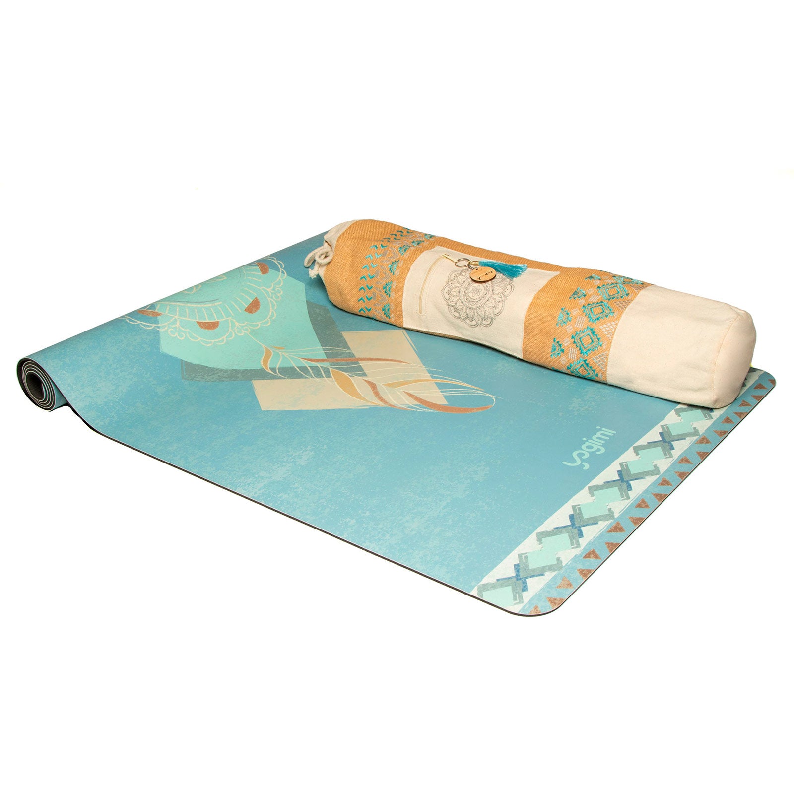Gaiam, toalla colchoneta para yoga antideslizante