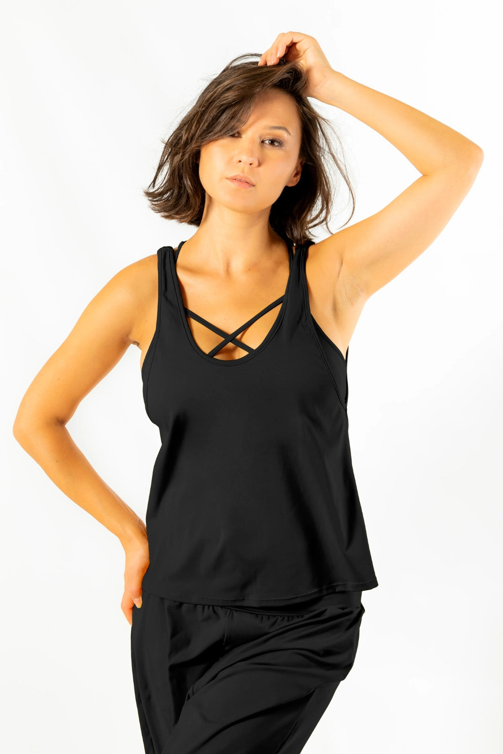 SANKALPA Tank Women Real Black