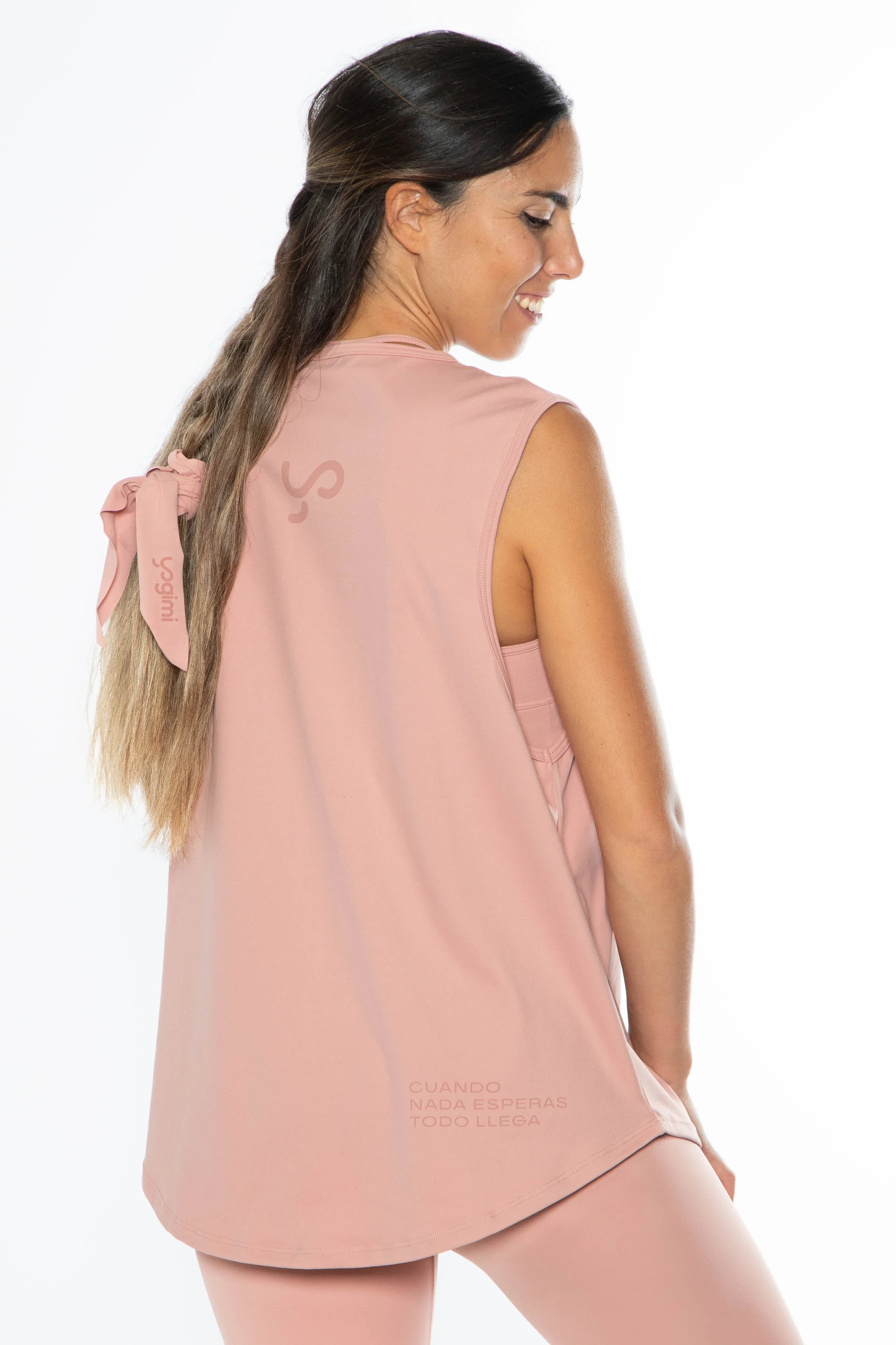 SANKALPA Tank Unisex Mellow Rose