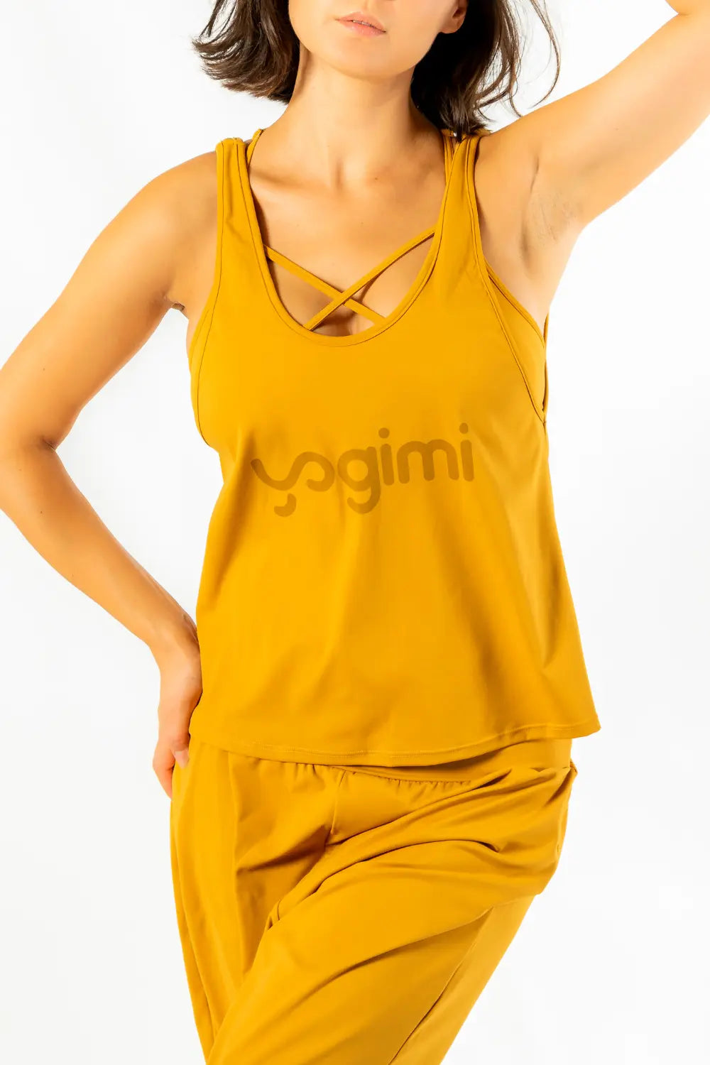 SANKALPA Tank Women Inca Gold