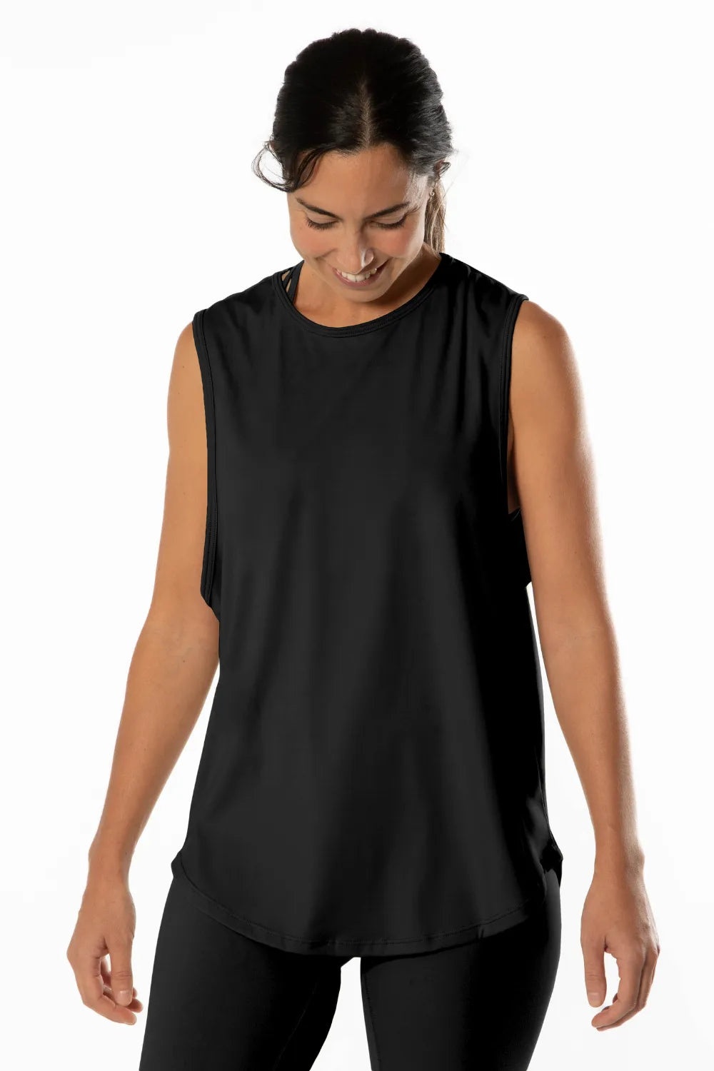 SANKALPA Tank Unisex Real Black