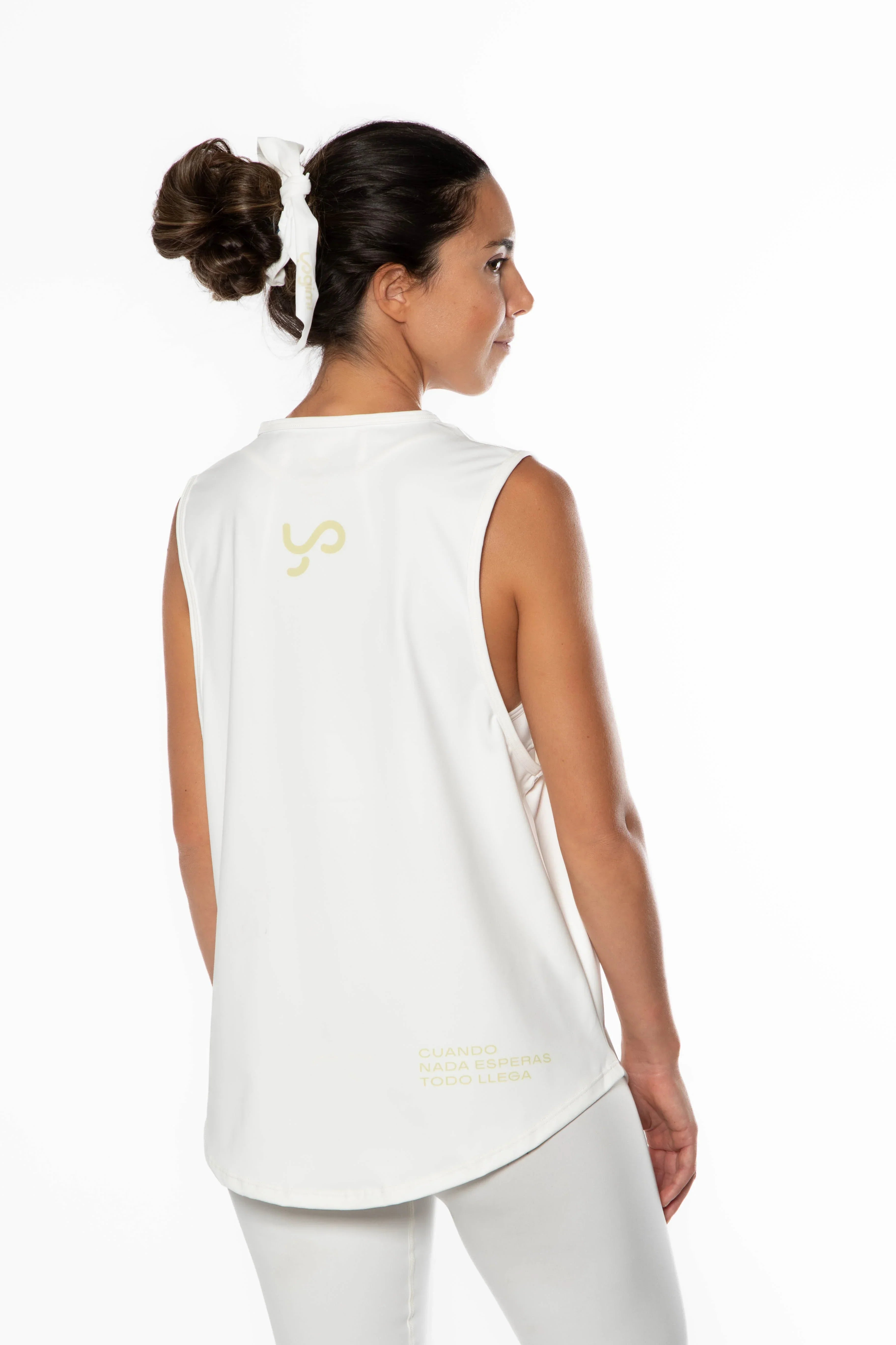 SANKALPA Tank Unisex Star White
