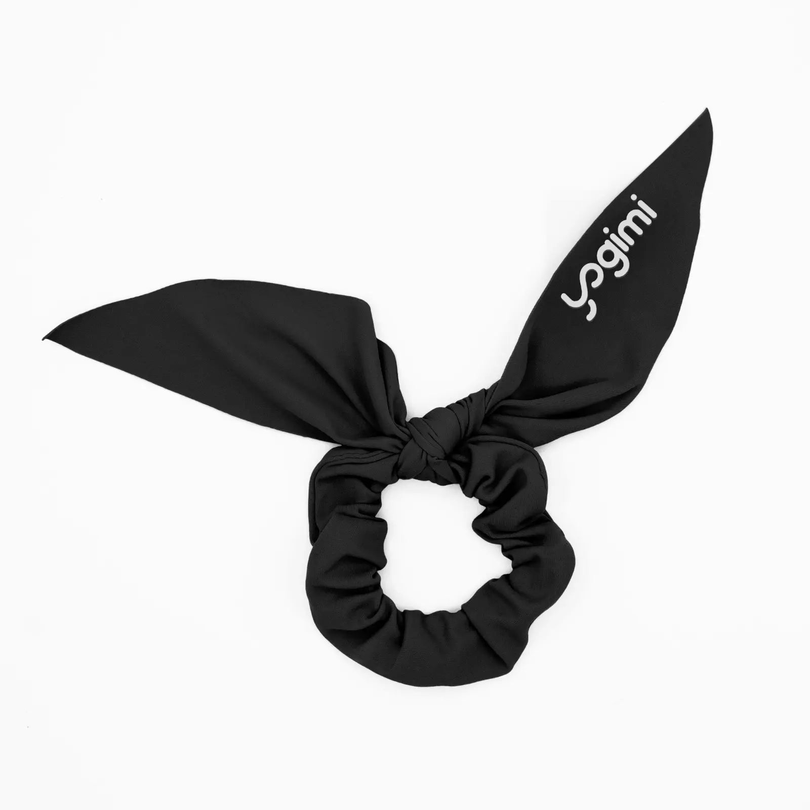 STHIRA Real Black Scrunchie