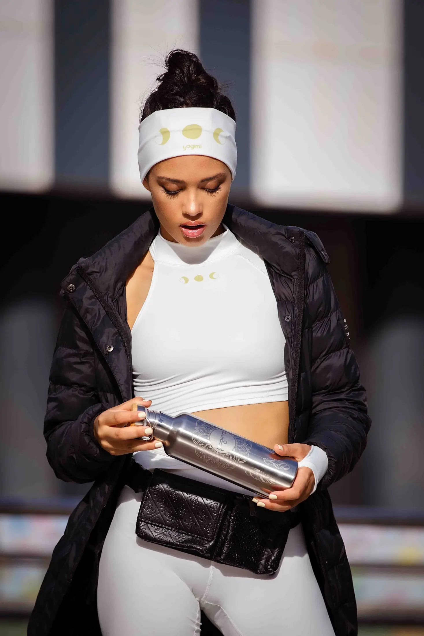 CHANDRA Star White Headband