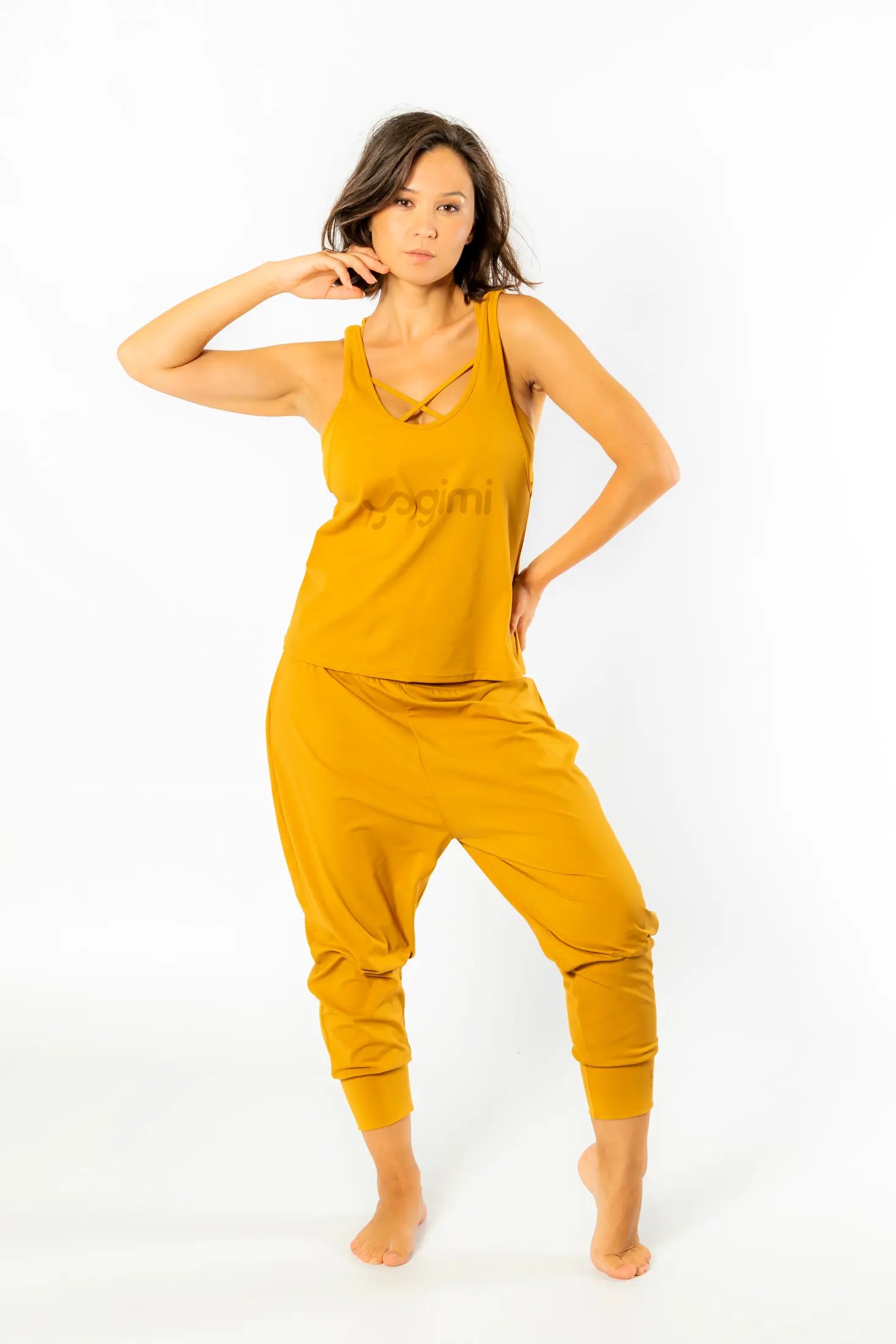 SANKALPA Tank Women Inca Gold