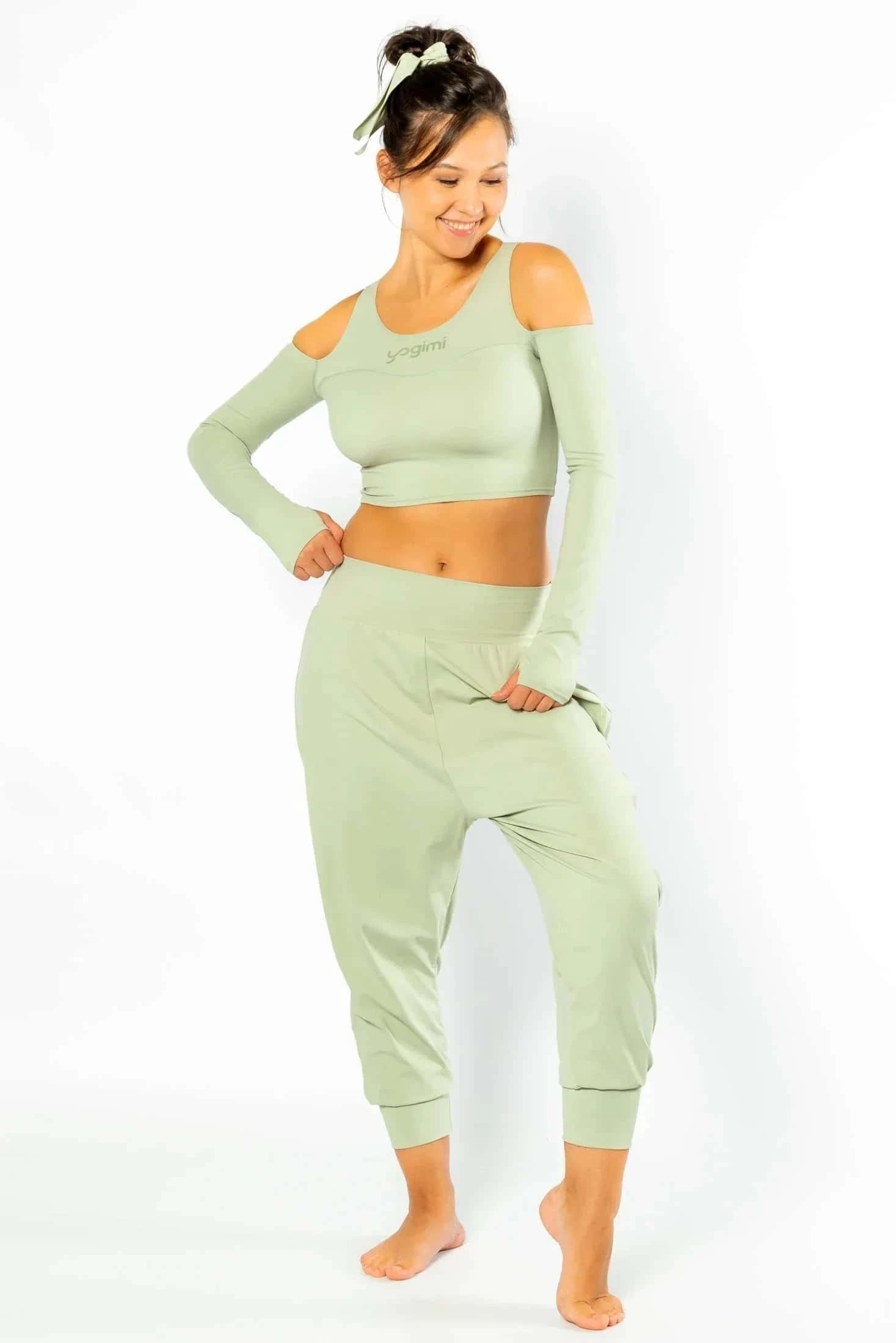 Crop Top HAKINI Laurel Green
