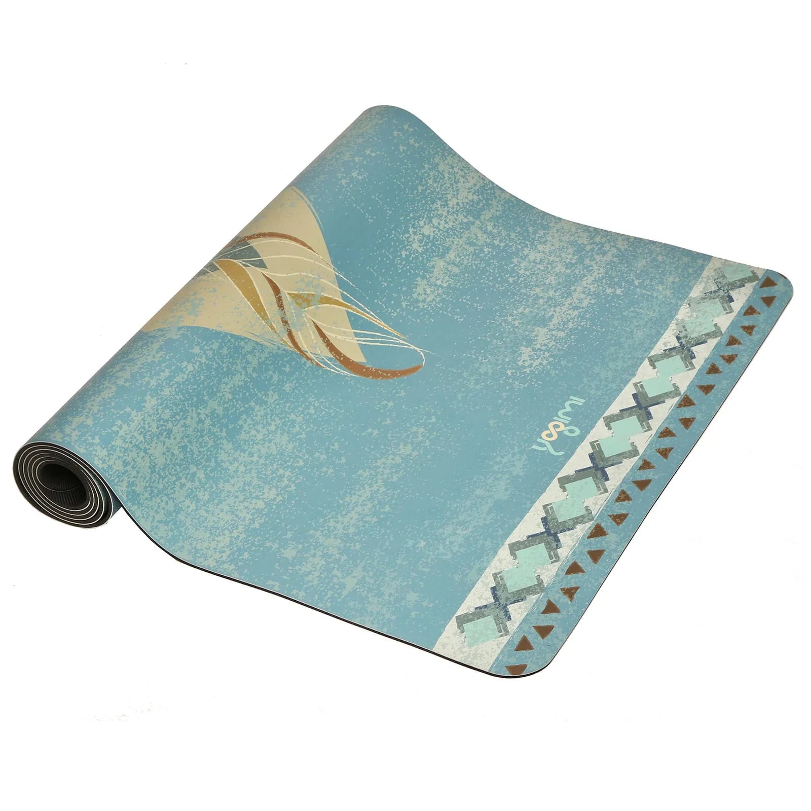 Esterilla supergrip recomendada por los profesores de yoga, decorada con mandalas. Diseño único de Yogimi. Modelo Dreamer