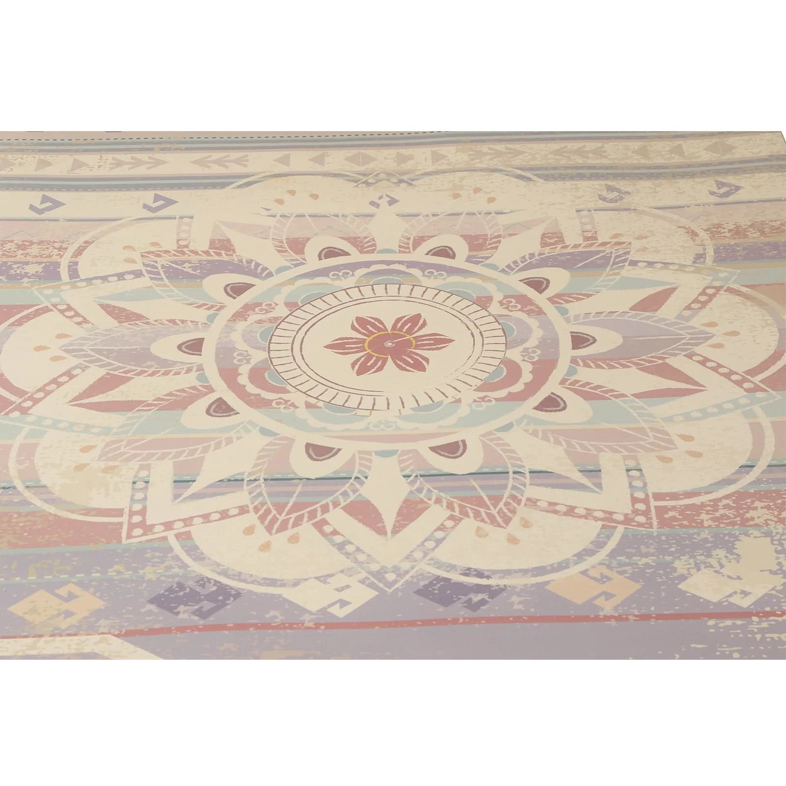 Compra tu Esterilla supergrip para la práctica de yoga de máxima adherencia, diseño de Patry Montero de Yogimi. Modelo Mandala Soul Rosa.