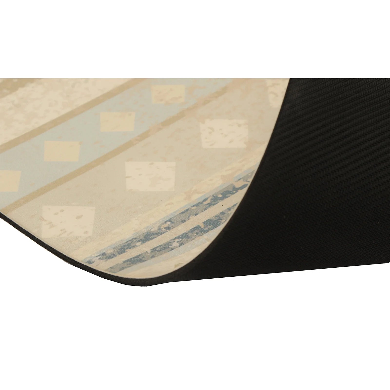 Compra tu Esterilla supergrip para la práctica de yoga de máxima adherencia, diseño de Patry Montero de Yogimi. Modelo Mandala Soul Azul.