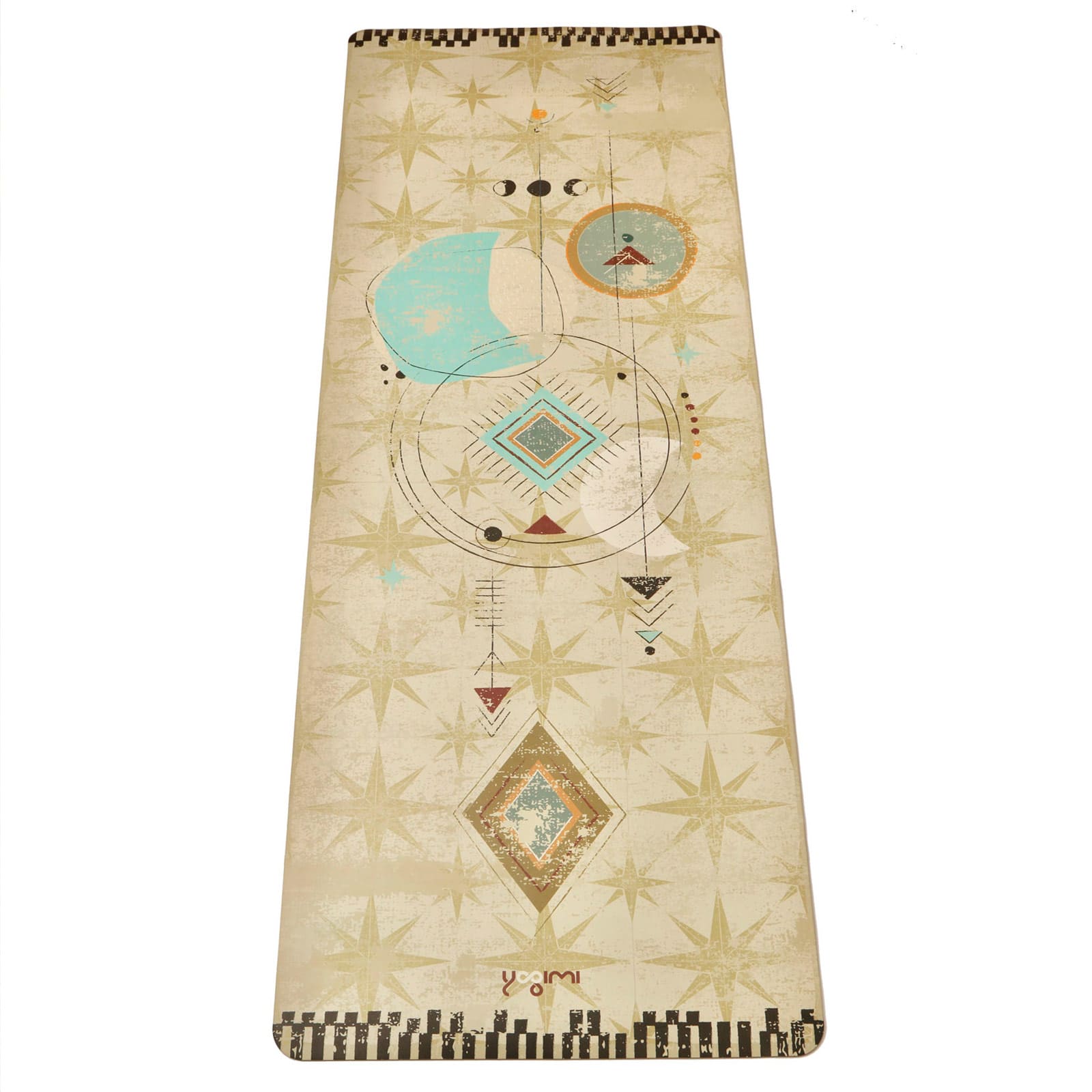 Esterilla de yoga supergrip diseño exclusivo de Patry Montero con estrellas.