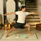 Esterilla para la práctica de yoga de máxima adherencia, supergrip, recomendada por profesores de yoga. Modelo Universe.