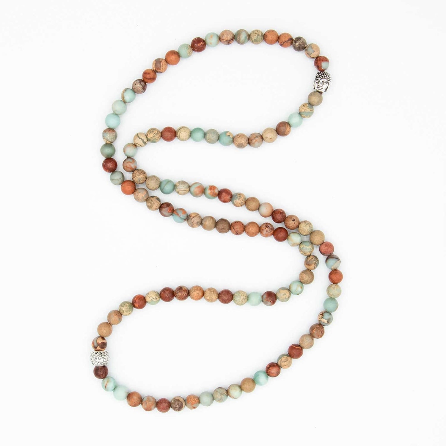 Comprar Japa Mala elástico de ópalo africano de Patry Montero de Yogimi. Modelo Madre Tierra