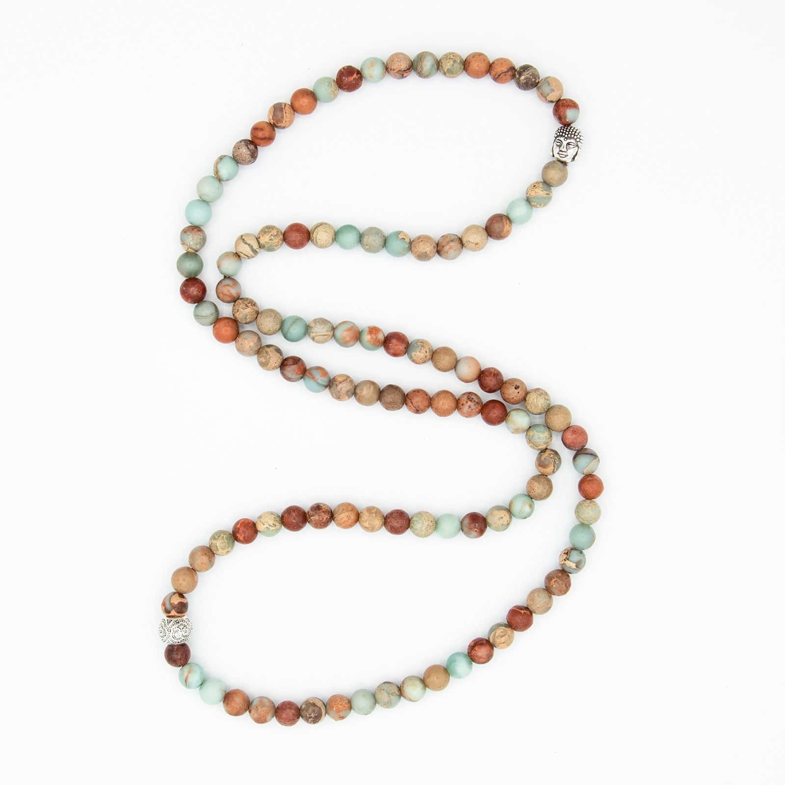 Comprar Japa Mala elástico de ópalo africano de Patry Montero de Yogimi. Modelo Madre Tierra