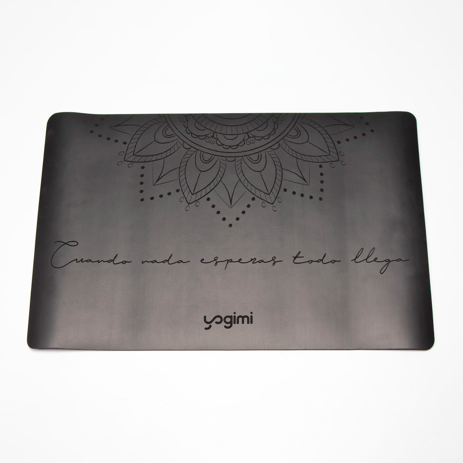 Compra tu pad o mini esterilla de yoga para refuerzo de apoyos. Color negro.