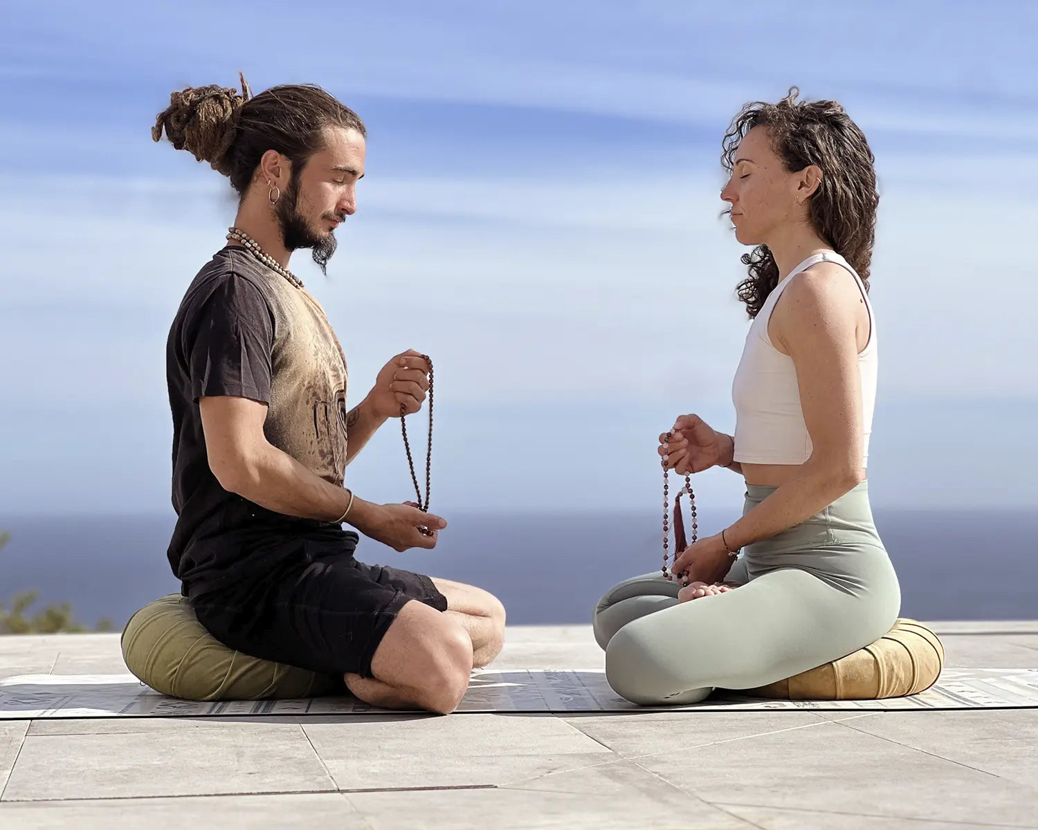 Zafú River Blue  Zafú para meditación y yoga – Yogimi