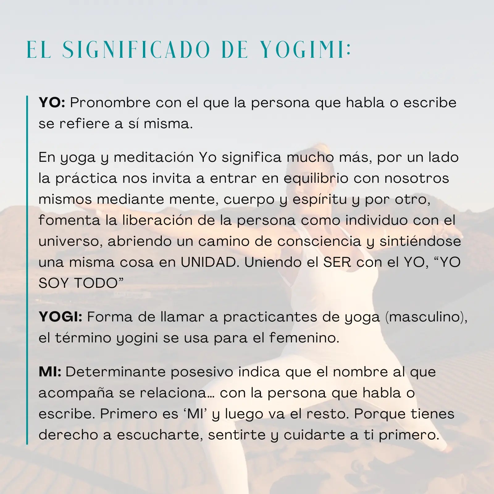 BLOQUE Yoga】 Yogimi, Patry Montero ¡Descúbrelo!