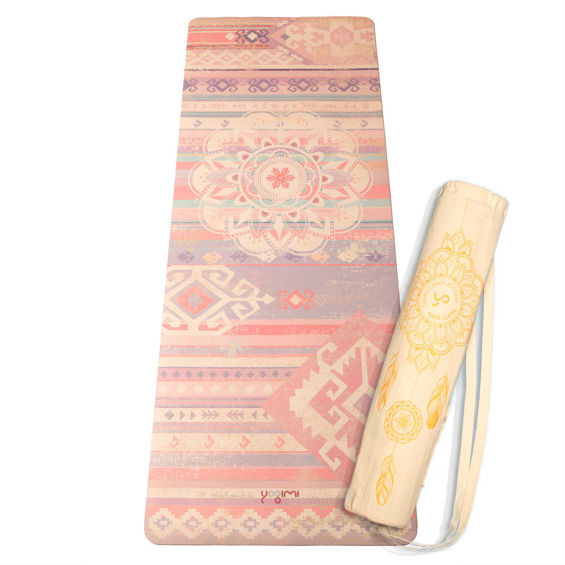 Prana Henna ECO Yoga Mat, summer peach - Pad